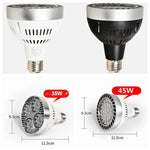 ampoule led ultra lumineuse e27 blanc chaud ventilateur intégré tech chambre 35w 45w 220v