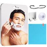 miroir anti buée moderne salle bain acrylique sans cadre crochet rasoir