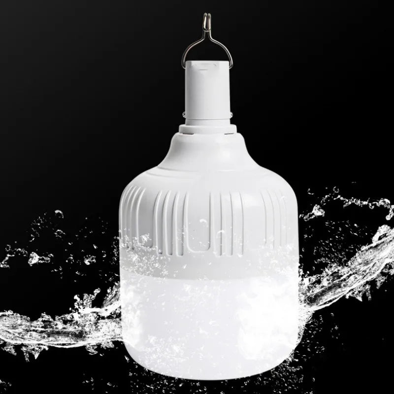 lampe led portable rechargeable éclairage secours camping marché nocturne adjustable pvc moderne ridge verticale