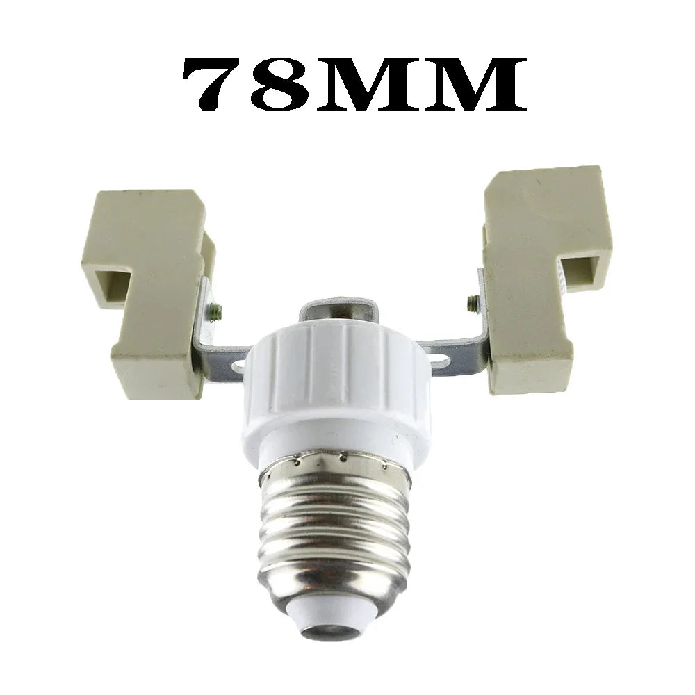 adaptateur ampoule blanc vis moderne poterie porcelaine 78mm 118mm 135mm 189mm