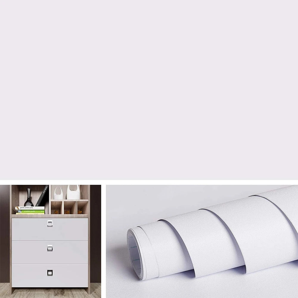 papier peint auto adhésif blanc texture grise moderne imperméable résistant l'eau extra épais salon