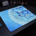 tapis souris jeu violet rose noir motif abstrait texture lisse moderne graphique adhésif