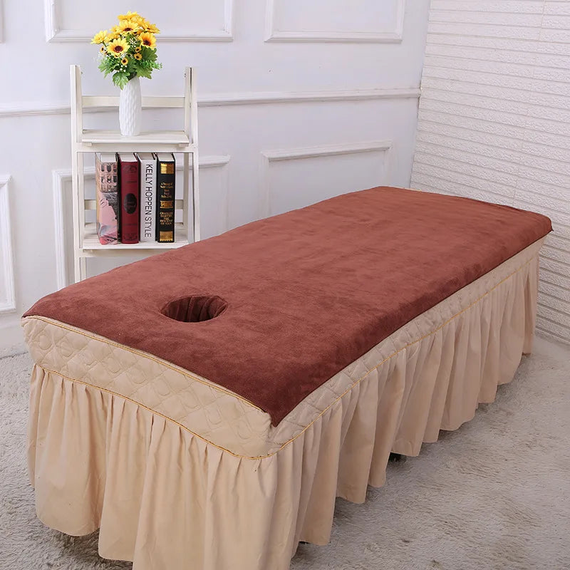 coussin massage rectangulaire microfibre motif quadrillé confortable spa bien être