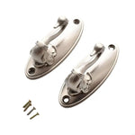 boucles rideau floral bronze doré argenté cuivre classiques pack deux boucles