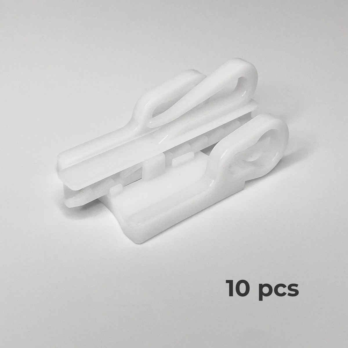 clips rideau ajustables blanc texture tissée opacité moderne clips ruban rideau