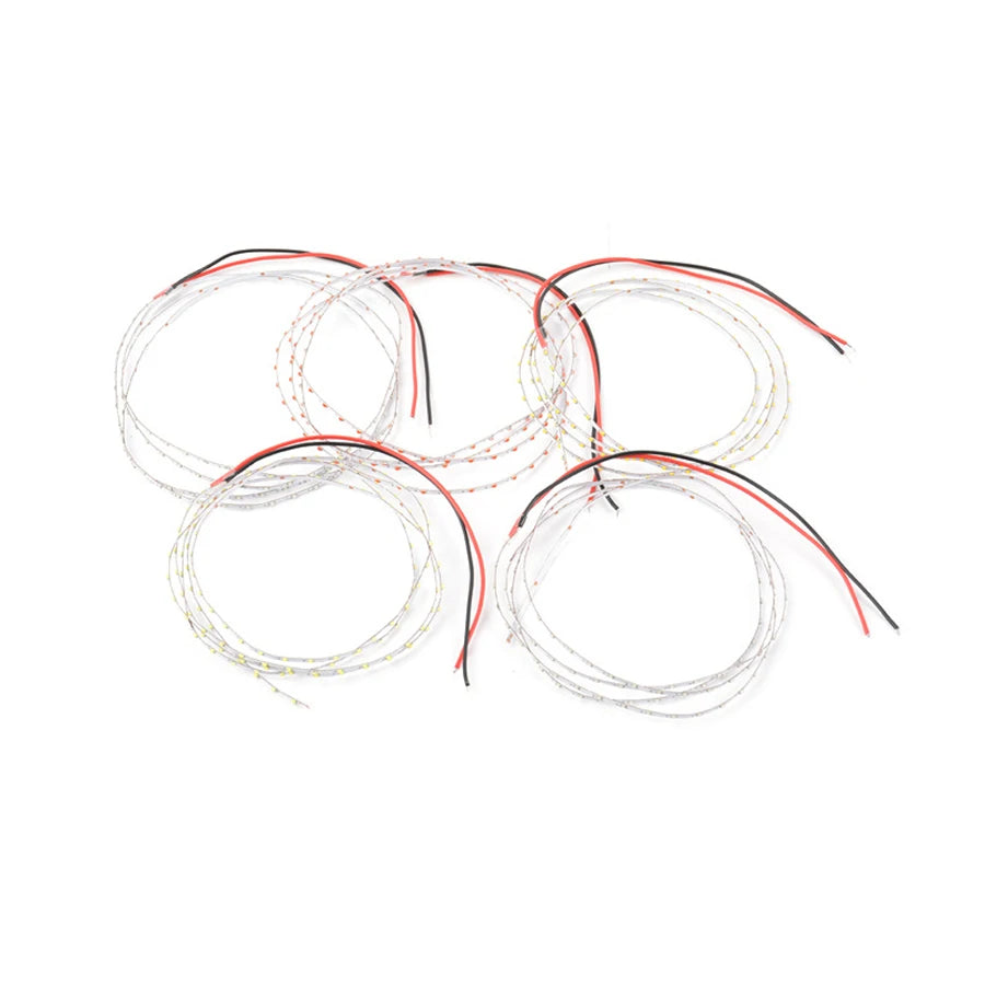 ruban led blanc rouge vert bleu 138 leds 50000 heures moderne 1m 5m