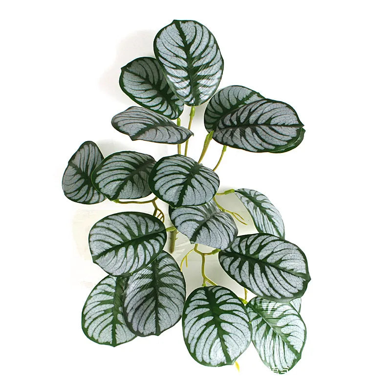 plantes artificielles vertes feuilles modernes décoration extérieure branche rare plante tropicale exposition maison