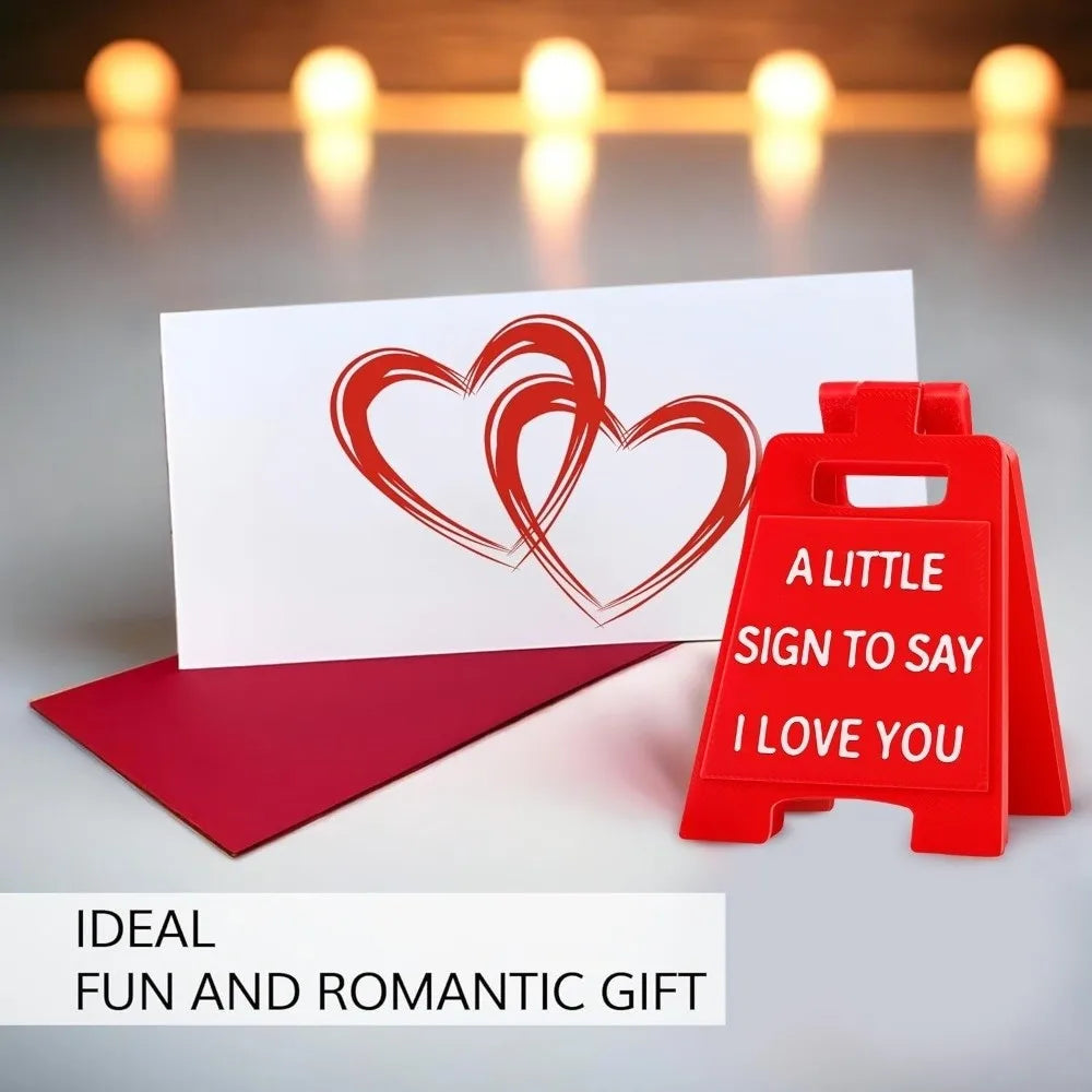 décoration intérieure plaque signalisation rouge texte blanc amour minimaliste erotique maison