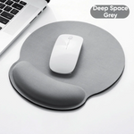 tapis souris ergonomique gradient vert menthe rose pâle gris anthracite doux confortable antidérapant repose