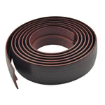 joint transition auto adhésif grain bois marron moderne protection rondelles 50mm 8mm