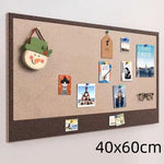 tableau feutre moderne auto adhésif noir beige gris vert fixations velcro clous