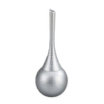 brosse wc moderne or argent noir texture martelée cache brosse grille salon élégant