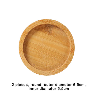 assiette bambou naturel décoration table rustique moderne plateau rond carré beige clair bois