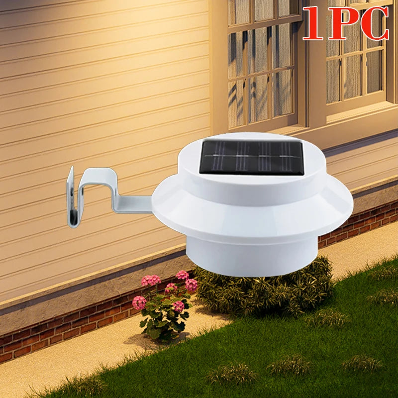 lampe solaire extérieure led blanc moderne facile autoénergie abs clips patio jardin
