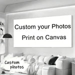 toile d'impression personnalisée moderne cadre blanc photo famille animaux paysages mariage anniversaire décoration maison
