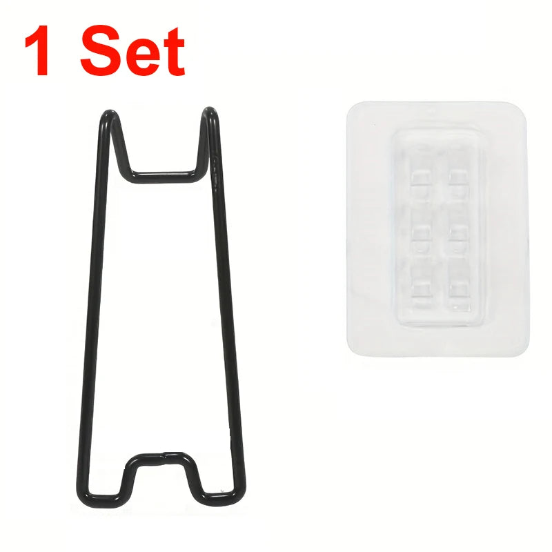 supports photo adhésifs métal noir blanc bois clair décoratifs minimalistes paquet