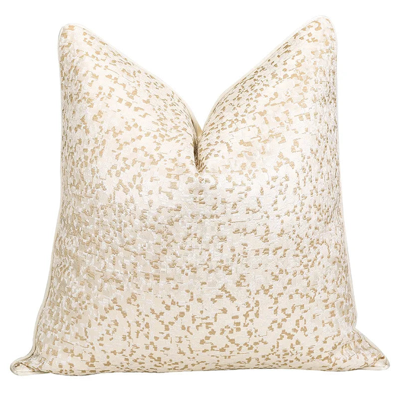 coussin housse polyester léopard beige clair contemporain adhésif 30x50cm 45x45cm 50x50cm decoration maison voiture