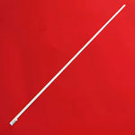 tige métallique décoration led professionnelle flux lumineux blanc opaque simple aluminium