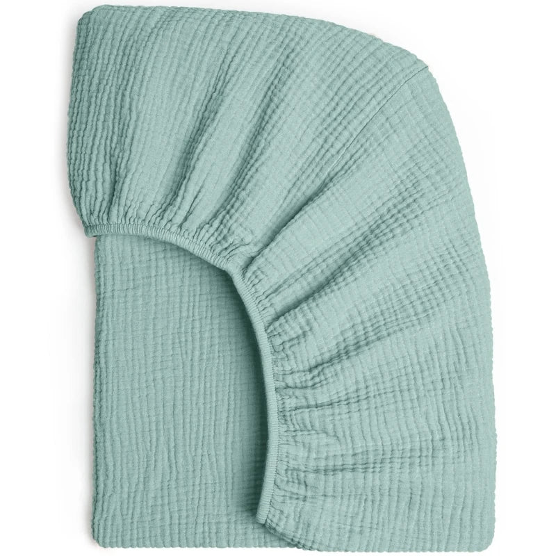 couverture bébé coton crème rayures motifs floraux texturée douce saisonnière