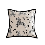 coussin carré 45x45cm coussin 30x50cm housse amovible lavable bohème motif géométrique polyester coton moderne