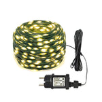 guirlandes lumineuses extérieures 100m 800leds multicolore flexible diy fêtes noel mariage