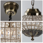 Suspension lumineuse cristal doré classique transparente salon chambre d'hôtel LED 2000 82000 lumens