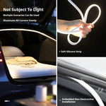 ruban lumineux blanc moderne ambiant intérieur voiture décoration LED 2m 4m lumière chaude