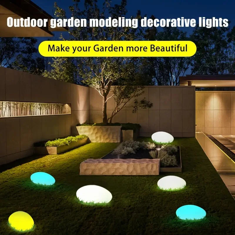 lampe solaire moderne blanc ip65 led autonome jardin piscine chemin decoration exterieureurgence