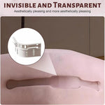 support drap plat blanc anti tirage clips fixation durable réglable moderne lit plastic