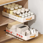 tiroirs rangement modulaires blanc beige texture mat poignées cuir compartiments coulissants moderne pratique scalable