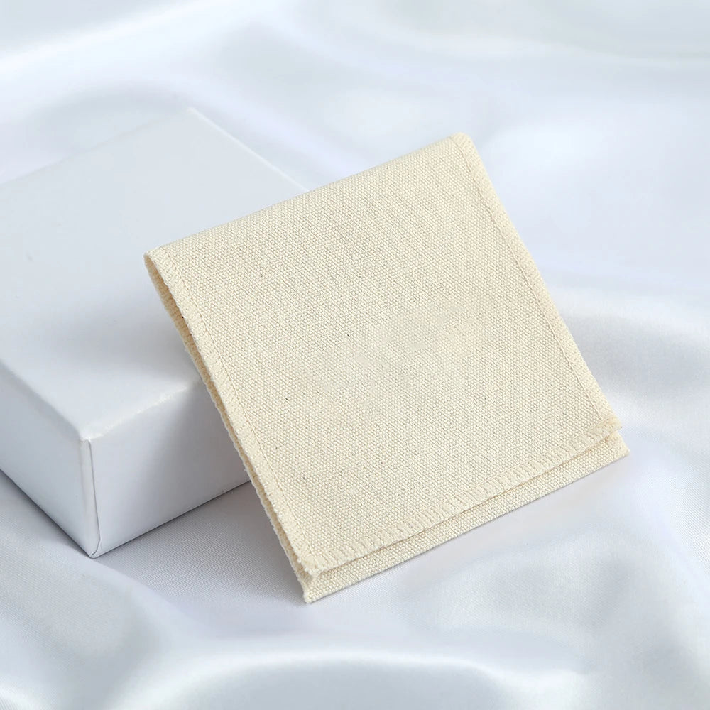 étiquettes produit toile lin noir rose gris beige bleu classique 8x8cm personnalisables logo imprimé