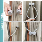 rubans rideaux texturés moderne gris bleu beige rose vis fixations chambre salon durable decoration