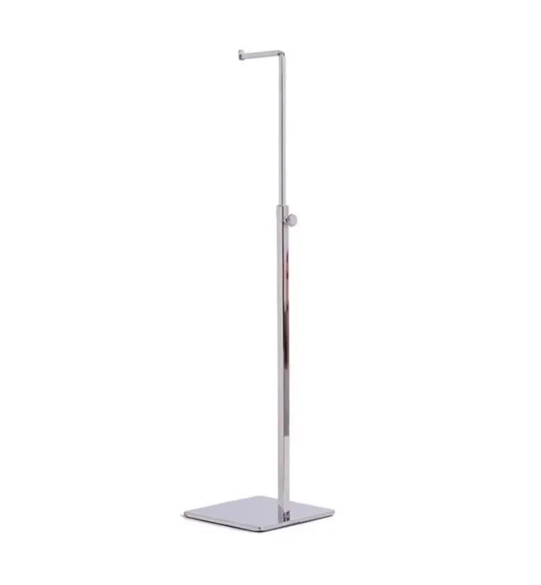 présentoir suspendu moderne support vêtements noir or rose gold blanc argent mat