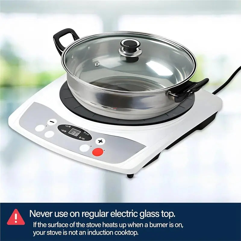 tapis protection plaque induction noir texturé rayures antidérapant moderne qualité cuisine