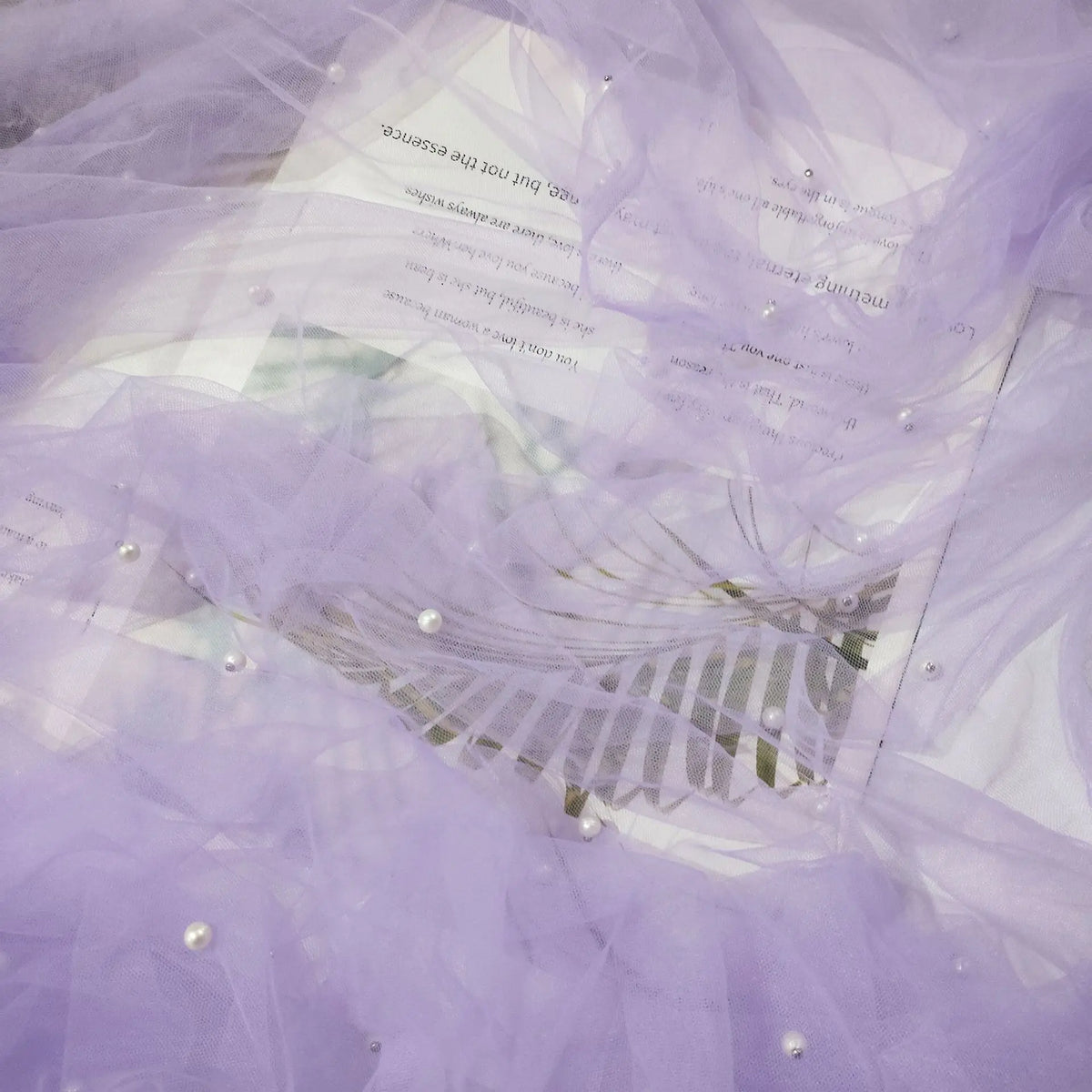 serviette table décorative tulle blanc mariage fête élégante
