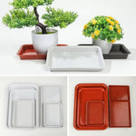 assiettes modernes plastique opaques rouge blanc noir sauciers anti débordement intérieur extérieur 18cm 35cm