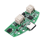 circuit imprimé électronique vert charge type led tactile gradateur infinite dimming composants protégeant batterie
