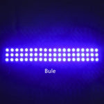bande lumineuse led rouge rose bleu jaune moderne ip68 12v 249lm 2000lm