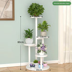 étagère plantes moderne multi niveaux noire blanche bois pots succulentesintérieurextérieur
