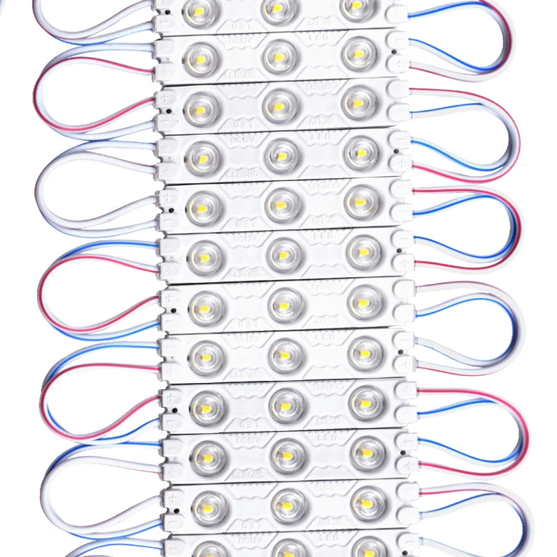modules led blanc modernes adhésifs lumineux décoration extérieure ip67 étanche 12v