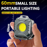 lampe travail portable led rechargeable 1200mAh 500lm gris argenté industrielle