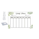 tableau blanc effaçable moderne motifs floraux crochets métalliques transparent marques blancs rouges grille dimensions