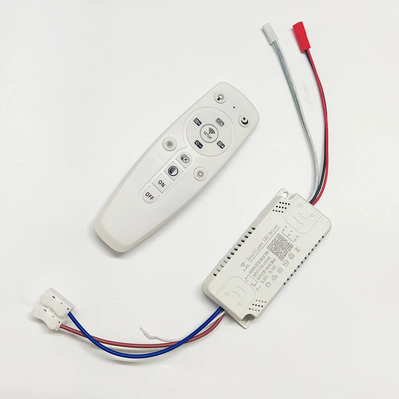 contrôleur led télécommande connecteur entrée éclairage moderne blanc plat lisse