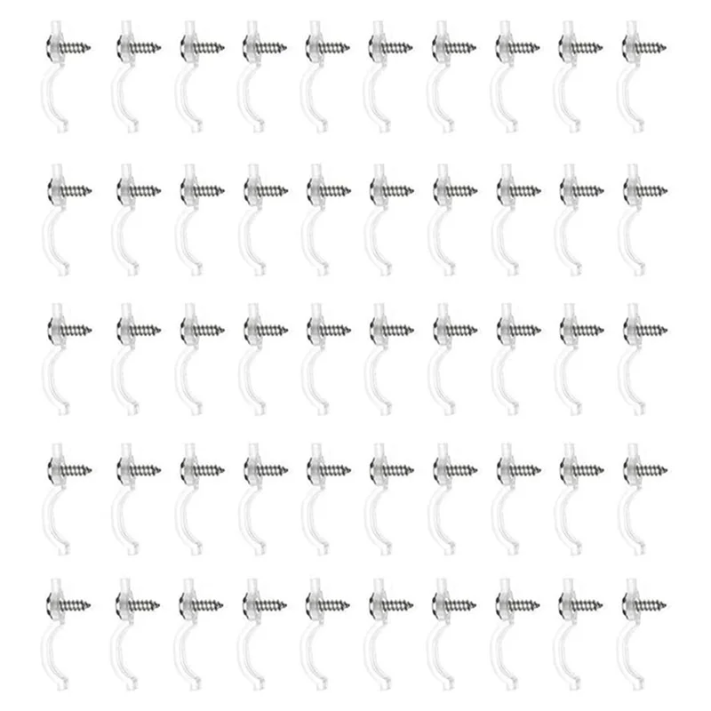 clips fixation transparent vis led bande lumineuse largeur moderne étanche simple