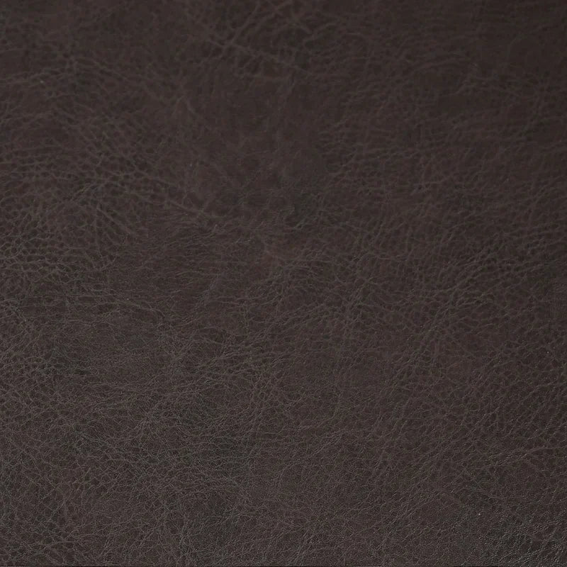 tapis table moderne marron clair texture cuir respectueux environnement théière bols thé pince thé