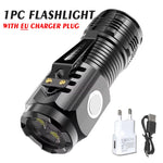 lampe torche super brillante rechargeable étanche anti dérapante moderne camping