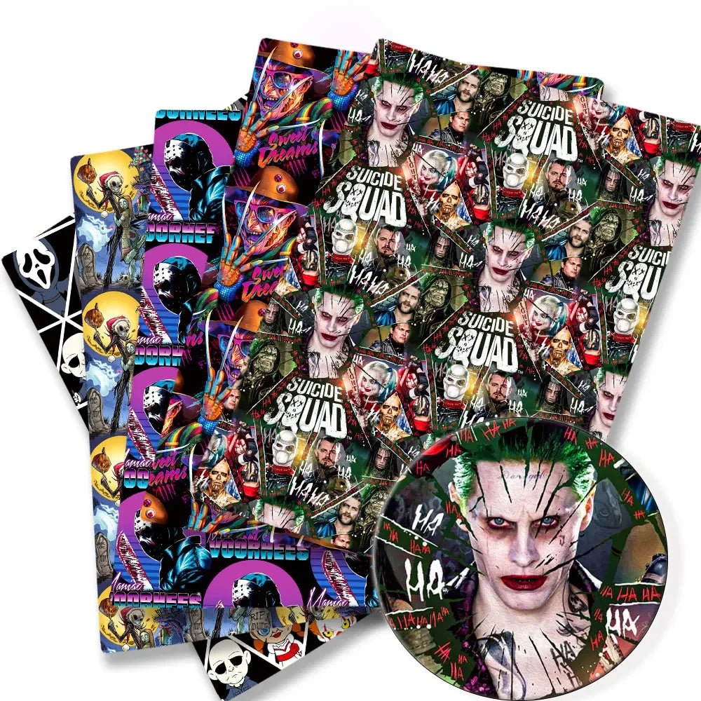 autocollant décoratif halloween comics dia los muertos stickers graphiques multicolores bricolage enfant