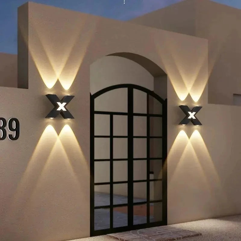 applique murale led noir contemporaine 4w 6w 7w interrupteur bouton geometrique simple