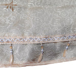 rideau maison floral marron violet translucide jacquard ornements complexesDecoration chambre salon