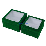 boîtes rondes mariage carreaux écossais rouge vert classiques bijoux écharpes laines